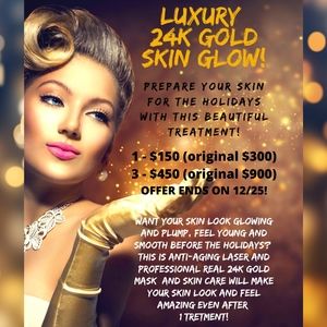 Anti-Aging Laser&24K Gold Treatment